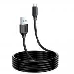 Cablu pentru incarcare si transfer de date Joyroom S-UM018A9, USB/Micro-USB, 2.4A, 2m, Negru 2 - lerato.ro