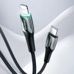 Cablu date USB-C la Lightning MFI 2.4A pentru incarcare rapida si transfer date Joyroom S-1224K2, PD 20W, 480 Mbps, 1.2m, Negru 13 - lerato.ro
