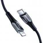 Cablu date USB-C la Lightning MFI 2.4A pentru incarcare rapida si transfer date Joyroom S-1224K2, PD 20W, 480 Mbps, 1.2m, Negru 3 - lerato.ro