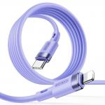 Cablu pentru incarcare si transfer de date Joyroom S-1224N9, USB Type-C/Lightning, PD 20W, 1.2m, Mov 4 - lerato.ro