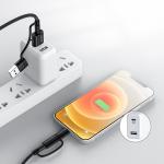 Cablu date multifunctional 4in1 Joyroom S-1230G3 incarcare rapida 60W, 3A, 480 Mbps, USB- C / USB la USB-C / Lithtning, 1.2 m, Negru 3 - lerato.ro