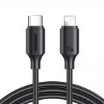Cablu pentru incarcare si transfer de date Joyroom S-CL020A9, USB Type-C/Lightning, PD 20W, 1m, Negru 2 - lerato.ro