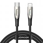 Cablu pentru incarcare si transfer de date Joyroom SA27-CL3, USB-C/Lightning, 3A, 30W, 1.2m, Negru 2 - lerato.ro