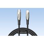 Cablu pentru incarcare si transfer de date Joyroom SA27-CL3, USB-C/Lightning, 3A, 30W, 2m, Negru 3 - lerato.ro