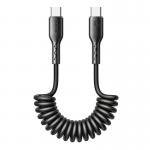 Cablu pentru incarcare si transfer de date Joyroom SA38-CC3, 2x USB-C, 60W, 1.5m, Negru 2 - lerato.ro