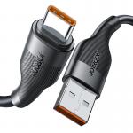 Cablu date USB la USB-C 6A pentru incarcare rapida si transfer date Joyroom S-1060M12, 1m, Negru 4 - lerato.ro