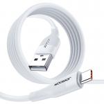 Cablu date USB la USB-C 6A pentru incarcare rapida si transfer date Joyroom S-1060M12, 1m, Alb 2 - lerato.ro
