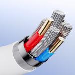 Cablu date USB la USB-C 6A pentru incarcare rapida si transfer date Joyroom S-1060M12, 1m, Alb 7 - lerato.ro