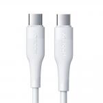 Cablu pentru incarcare si transfer de date Joyroom S-1230M3, 2x USB Type-C, PD 60W, 1.2m, Alb 2 - lerato.ro