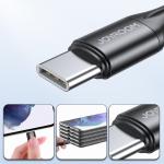 Cablu pentru incarcare si transfer de date Joyroom S-2030N1-60, USB-C la USB-C, PD 60W, 480Mbps, 2m, Negru 10 - lerato.ro