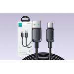 Cablu pentru incarcare si transfer de date Joyroom S-AC027A14, USB/USB-C, 3A, 1.2m, Negru 4 - lerato.ro