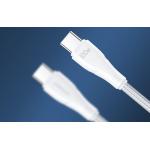 Cablu pentru incarcare si transfer de date Joyroom S-CC100A11, USB-C la USB-C, PD 100W, 480Mbps, 1.2m, Alb 3 - lerato.ro