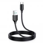 Cablu pentru incarcare si transfer de date Joyroom S-UC027A9, USB/USB Type-C, 3A, 1m, Negru 2 - lerato.ro