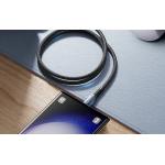 Cablu pentru incarcare si transfer de date Joyroom SA32-AC3, USB/USB-C, 3A, 1m, Negru 3 - lerato.ro