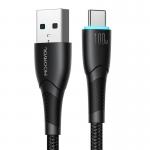 Cablu pentru incarcare si transfer de date Joyroom SA32-AC6, USB/USB-C, 100W, 1m, Negru 8 - lerato.ro