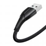 Cablu pentru incarcare si transfer de date Joyroom SA32-AC6, USB/USB-C, 100W, 1m, Negru 5 - lerato.ro