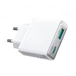 Incarcator retea Joyroom JR-TCF14, USB/USB-C, 20W, Alb 7 - lerato.ro