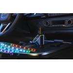 Incarcator auto Joyroom JR-CL21, 1xUSB, 2x USB-C, slot bricheta auto, 150W, 3A, PD QC, iluminat LED, Negru 3 - lerato.ro