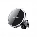 Suport auto Joyroom JR-ZS240 Magnetic, compatibil MagSafe, incarcare wireless, rotire 360 grade, Cablu USB-C inclus, Negru 2 - lerato.ro