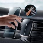 Suport auto Joyroom JR-ZS248 CD Slot Mount, Incarcare Wireless, 15W, Quick Charge 3.0, Cablu USB-C inclus, Negru 8 - lerato.ro