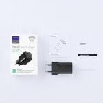 Incarcator retea Joyroom L-QP207, USB/USB-C, Quick Charge 3.0, 20W, Negru 9 - lerato.ro