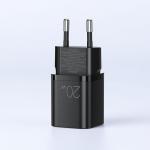 Incarcator retea Joyroom L-QP207, USB/USB-C, Quick Charge 3.0, 20W, Negru 4 - lerato.ro