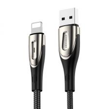 Cablu pentru incarcare si transfer de date Joyroom Sharp S-M411, USB/Lightning, 3A, 2m, Negru