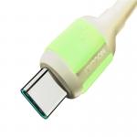 Cablu pentru incarcare si transfer de date Joyroom S-A53, USB la USB-C, 30W, 3A, 2 m, 480 Mbps, Bej 3 - lerato.ro