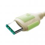 Cablu pentru incarcare si transfer de date Joyroom S-A53, USB-C la USB-C, 60W, 1.2 m, 480 Mbps, Bej 4 - lerato.ro