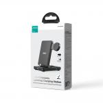 Statie de incarcare 4 in 1 Joyroom JR-WQS02, 7.5 / 5 / 2.5W, 2x Lightnigh, 1x USB-A, Pliabila, Negru 12 - lerato.ro