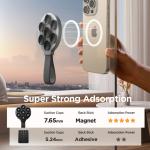 Suport universal pentru telefon cu ventuze Joyroom JR-ZS393, Compatibil Magsafe, Compatibilitate telefon: 4.7–7 inch, Negru 8 - lerato.ro