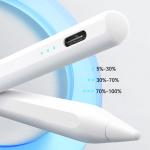Creion Stylus Pen Joyroom JR-X15 compatibil cu diferite tablete iPad, 130mAh, Incarcare USB-C, Alb 14 - lerato.ro