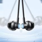 Casti wireless Joyroom JR-D, Bluetooth 5.4, 170 mAh, Autonomie 24h, USB-C, Negru 14 - lerato.ro