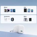 Incarcator retea Joyroom JR-TCG08 GaN, 1xUSB-C, 20W, Alb 10 - lerato.ro