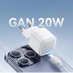 Incarcator retea Joyroom JR-TCG08 GaN, 1xUSB-C, 20W, Alb 11 - lerato.ro
