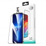 Folie protectie sticla securizata Joyroom JR-MLG0278 Dustproof compatibila cu iPhone 15 Plus / 16 Plus, Negru 3 - lerato.ro