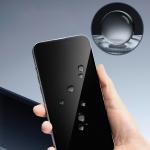 Folie protectie sticla securizata Joyroom Corning Eyecare compatibila cu iPhone 15 / 16, Negru 7 - lerato.ro