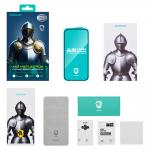 Folie protectie sticla securizata Joyroom JR-MAR0317 Anti-Reflective compatibila cu iPhone 15 Plus / 16 Plus, Negru 4 - lerato.ro