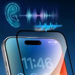 Folie protectie sticla securizata Joyroom JR-MAR0317 Anti-Reflective compatibila cu iPhone 15 Plus / 16 Plus, Negru 9 - lerato.ro