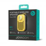 Boxa portabila wireless Joyroom JR-MS03, Bluetooth 5.4, 600 mAh, USB-C, Galben 3 - lerato.ro