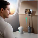 Selfie stick Joyroom JR-ZS509 cu MagSafe, Rotire 360 grade, Telecomanda Bluetooth, Lungime maxima 40cm, Negru 3 - lerato.ro