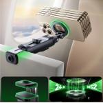 Selfie stick Joyroom JR-ZS509 cu MagSafe, Rotire 360 grade, Telecomanda Bluetooth, Lungime maxima 40cm, Negru 4 - lerato.ro