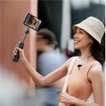 Selfie stick Joyroom JR-ZS509 cu MagSafe, Rotire 360 grade, Telecomanda Bluetooth, Lungime maxima 40cm, Negru 8 - lerato.ro