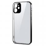 Carcasa Joyroom New Beauty Series compatibila cu iPhone 12 Mini, Clear / Black 2 - lerato.ro