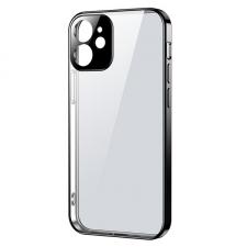 Carcasa Joyroom New Beauty Series compatibila cu iPhone 12 Pro, Clear / Black