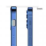 Carcasa Joyroom New Beauty Series compatibila cu iPhone 12 Pro, Clear / Dark Blue 4 - lerato.ro