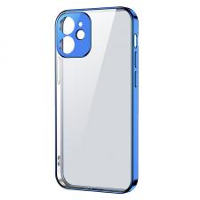 Carcasa Joyroom New Beauty Series compatibila cu iPhone 12 Pro Max, Clear / Dark Blue