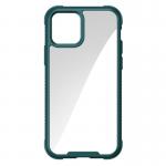 Carcasa Joyroom Frigate Series compatibila cu iPhone 12 Mini, Clear / Green 2 - lerato.ro