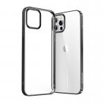 Carcasa Joyroom New Beautiful Series compatibila cu iPhone 12 Pro Max, Clear / Black 2 - lerato.ro