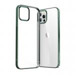 Carcasa Joyroom New Beautiful Series compatibila cu iPhone 12 Pro Max, Clear / Green 2 - lerato.ro